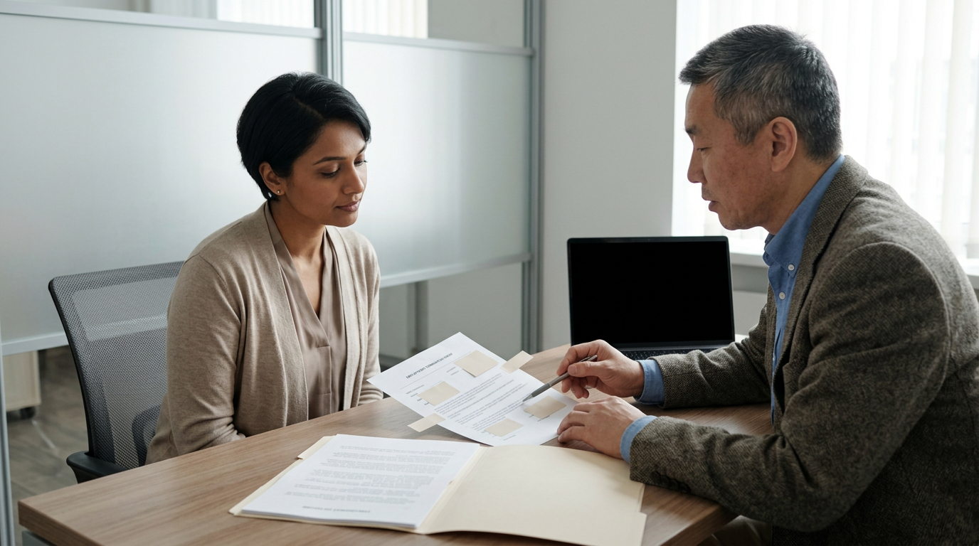 Review of HR documents before dismissing an employee for a disciplinary violation