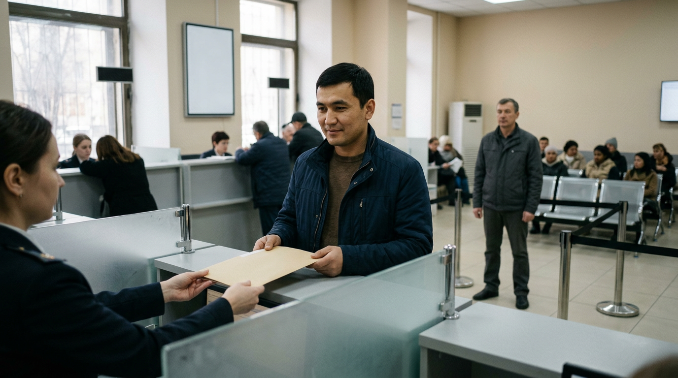Foreign worker personally applying for a work patent